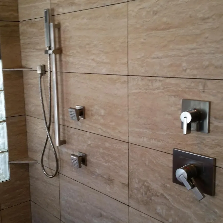 Shower fixture installation for Gas Line Repair in Temple